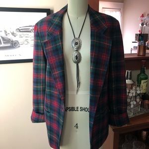 Vintage Pendleton Plaid Blazer